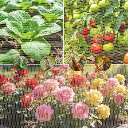 Garden Netting for Raised Beds, Fine Mesh Bird Netting Pest Barrier