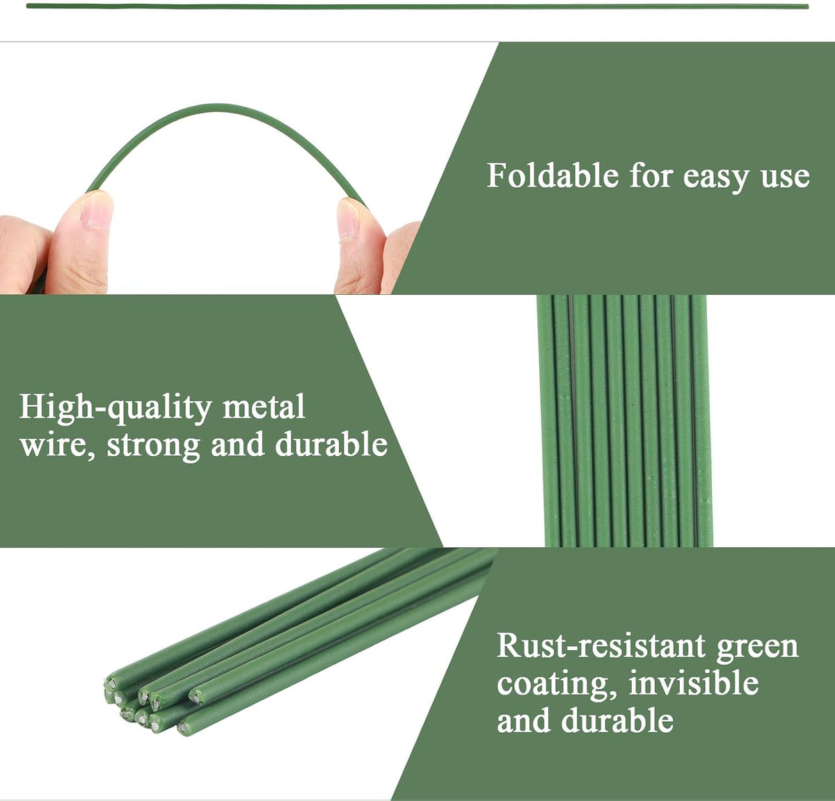 10 Pack Orchid Stakes and Clips, Flexible Plant Support Stakes,11.8 Inch Plant Holder Stick for Garden,Plants Supports for Tomato Rose Outdoor Indoor Plants Professional Phalaenopsis