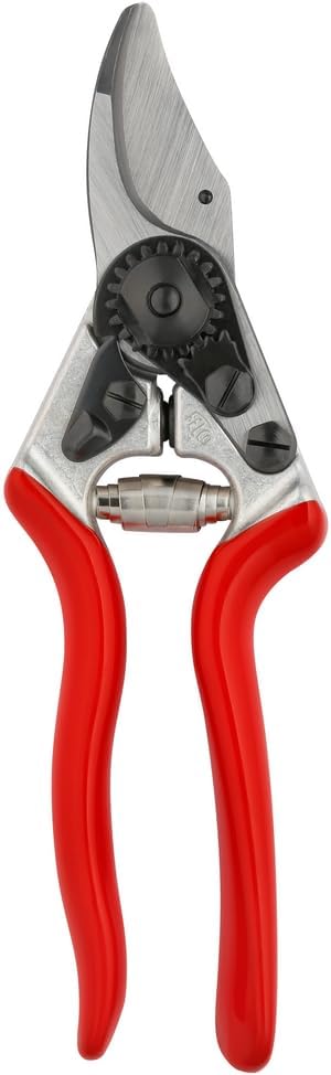 F31 Pruning Shears – 8.3" Garden Clippers with Anvil Blade for Dry & Hard Wood | Hand Pruner for Gardening | Garden Tool Cutter with Aluminum Handle, Alloy Steel Blade, High-Torque Cutting Power
