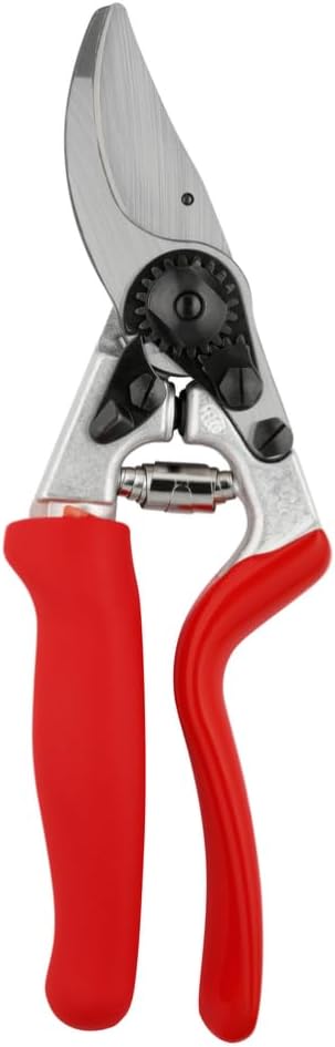 F31 Pruning Shears – 8.3" Garden Clippers with Anvil Blade for Dry & Hard Wood | Hand Pruner for Gardening | Garden Tool Cutter with Aluminum Handle, Alloy Steel Blade, High-Torque Cutting Power