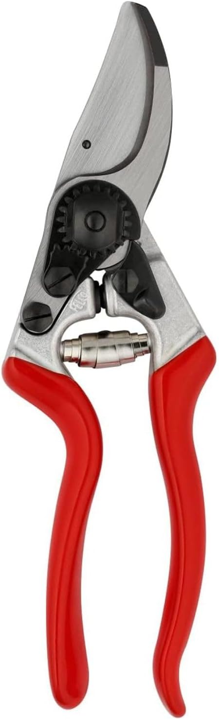 F31 Pruning Shears – 8.3" Garden Clippers with Anvil Blade for Dry & Hard Wood | Hand Pruner for Gardening | Garden Tool Cutter with Aluminum Handle, Alloy Steel Blade, High-Torque Cutting Power