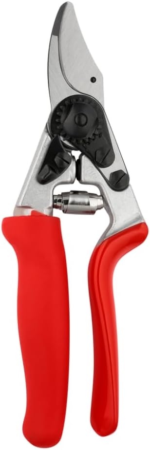 F31 Pruning Shears – 8.3" Garden Clippers with Anvil Blade for Dry & Hard Wood | Hand Pruner for Gardening | Garden Tool Cutter with Aluminum Handle, Alloy Steel Blade, High-Torque Cutting Power