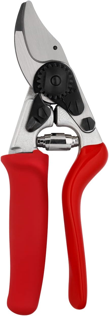 F31 Pruning Shears – 8.3" Garden Clippers with Anvil Blade for Dry & Hard Wood | Hand Pruner for Gardening | Garden Tool Cutter with Aluminum Handle, Alloy Steel Blade, High-Torque Cutting Power