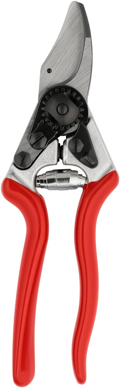 F31 Pruning Shears – 8.3" Garden Clippers with Anvil Blade for Dry & Hard Wood | Hand Pruner for Gardening | Garden Tool Cutter with Aluminum Handle, Alloy Steel Blade, High-Torque Cutting Power