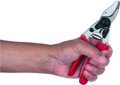 F31 Pruning Shears – 8.3" Garden Clippers with Anvil Blade for Dry & Hard Wood | Hand Pruner for Gardening | Garden Tool Cutter with Aluminum Handle, Alloy Steel Blade, High-Torque Cutting Power