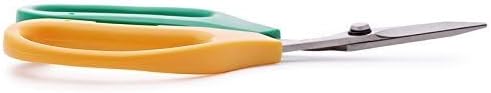 " Sturdy Trimming Scissors for Garden,Fruits and Grapes with Soft Grips and Bent Up Blade"