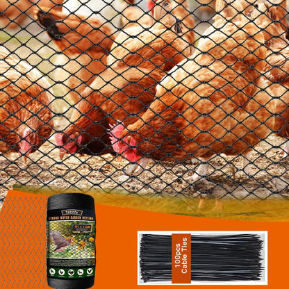 Bird Netting for Garden,13 x 32 FT Extra Strong Mesh Netting Heavy Duty Kit