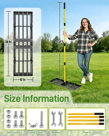 30in Lawn Leveling Rake
