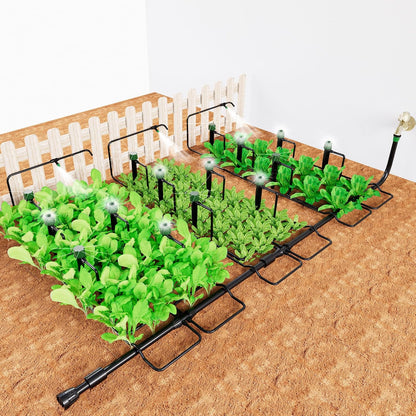 Leak-Proof Drip Irrigation Kit, Quick Connect Irrigation System Kit