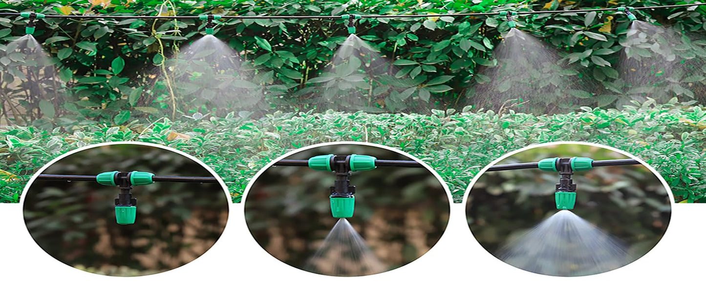 Leak-Proof Drip Irrigation Kit, Quick Connect Irrigation System Kit