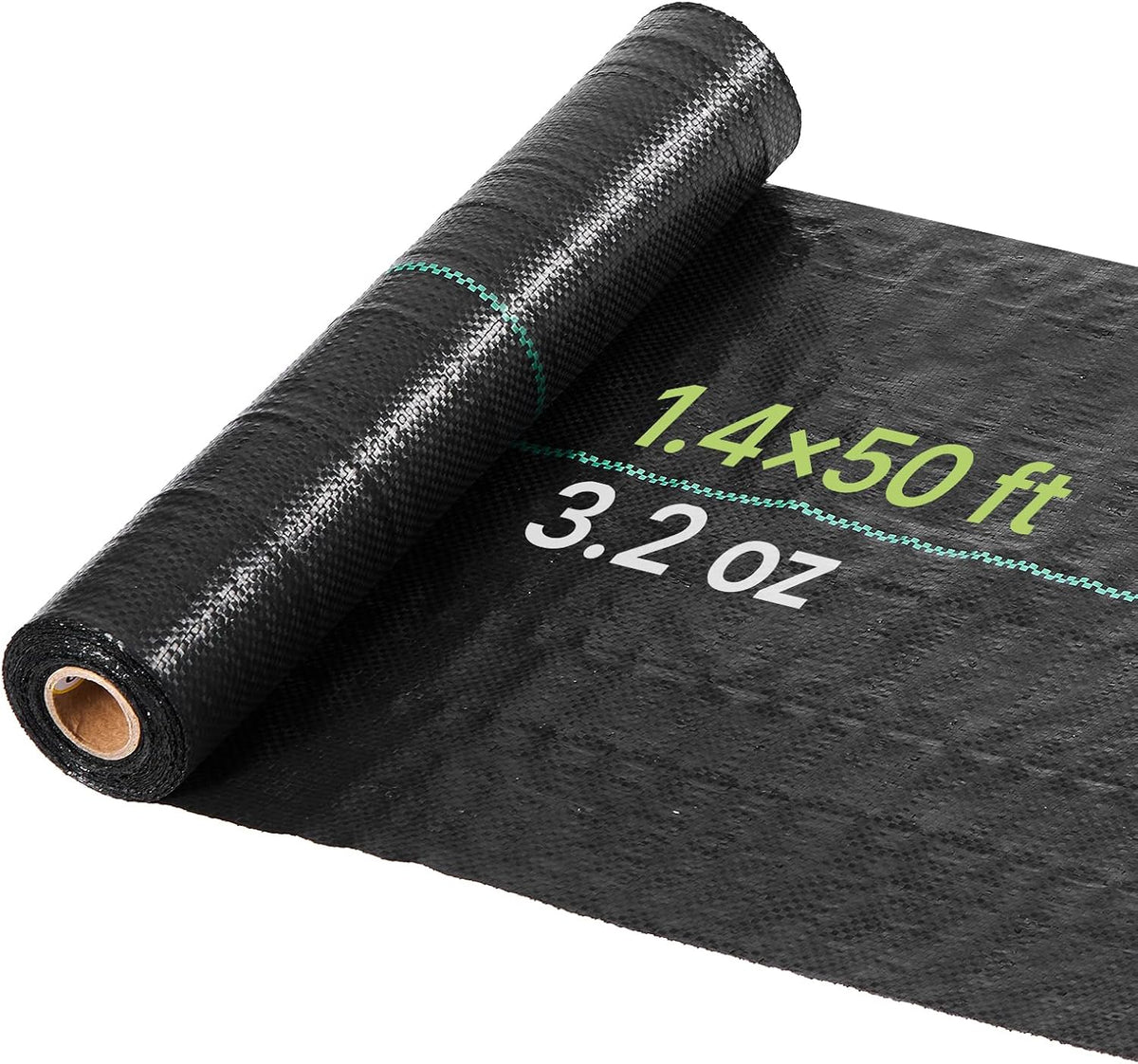 Weed Barrier Landscape Fabric, 4*100FT Heavy Duty Garden Weed Fabric, Woven PP Weed Control Fabric, Driveway Fabric, Geotextile Fabric for Landscaping, Ground Cover, Weed Blocker Weed Mat, Black