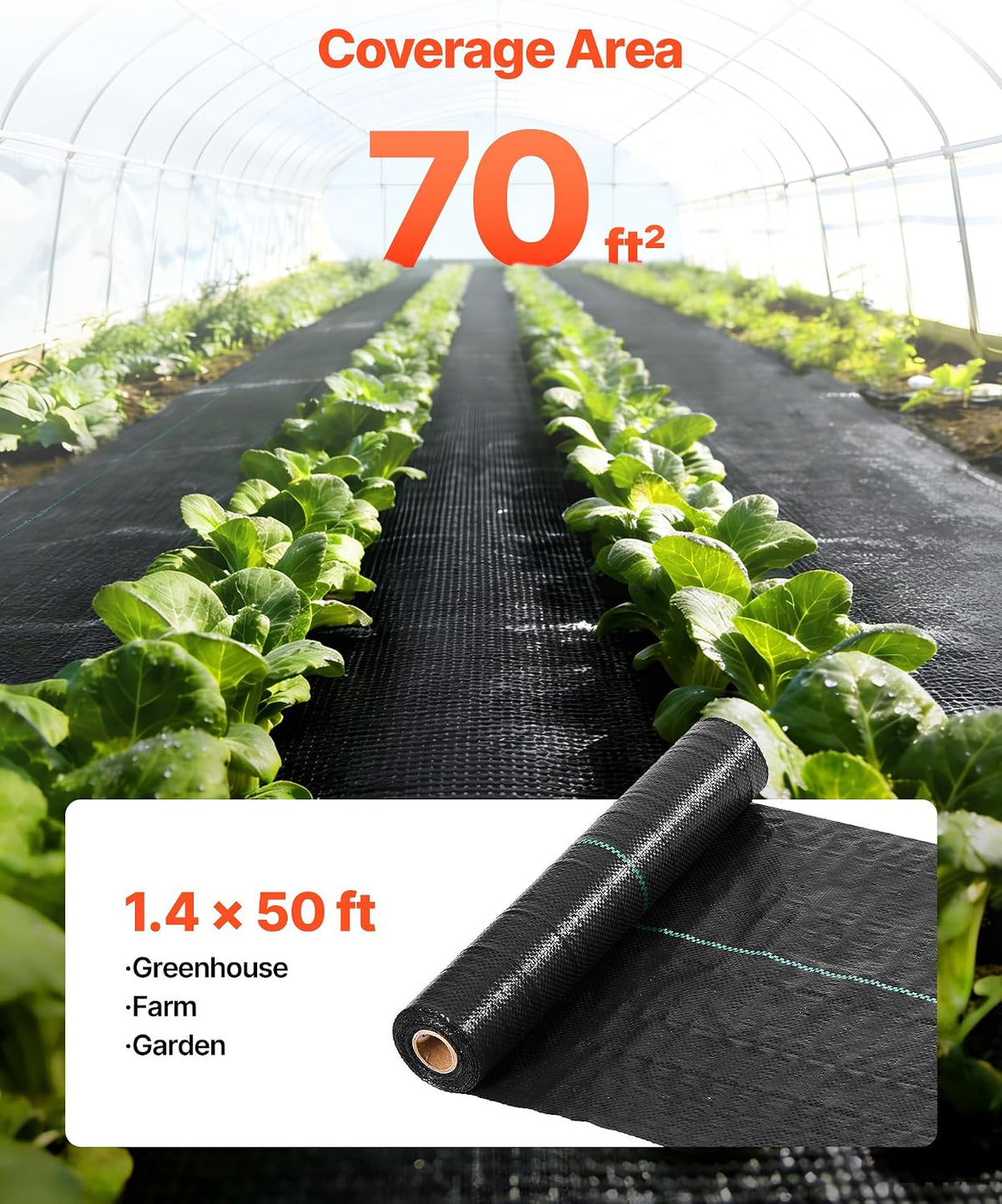 Weed Barrier Landscape Fabric, 4*100FT Heavy Duty Garden Weed Fabric, Woven PP Weed Control Fabric, Driveway Fabric, Geotextile Fabric for Landscaping, Ground Cover, Weed Blocker Weed Mat, Black