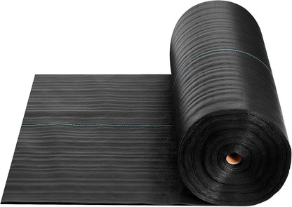 Weed Barrier Landscape Fabric, 4*100FT Heavy Duty Garden Weed Fabric, Woven PP Weed Control Fabric, Driveway Fabric, Geotextile Fabric for Landscaping, Ground Cover, Weed Blocker Weed Mat, Black