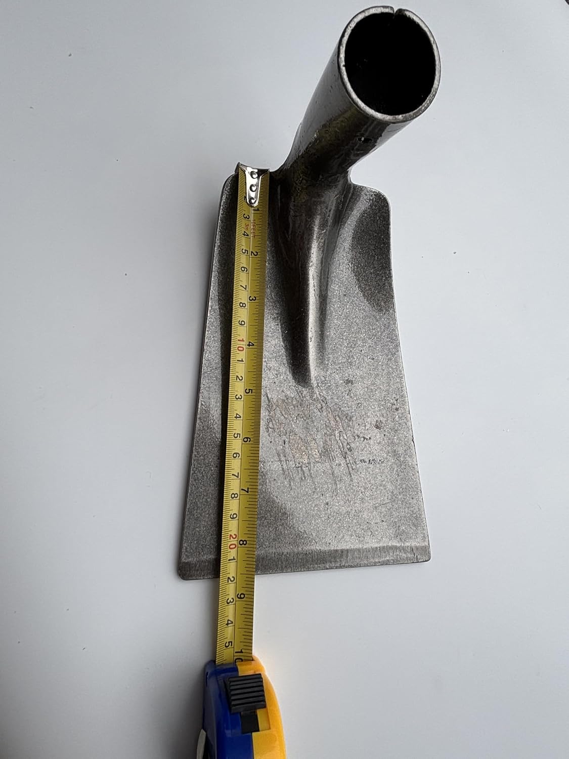 Garden Hoe,Heavy Duty Gardening Hoe,Sharp Edged Hoe，Cultivating,Digging,Loosen Soil, Trenching, Landscaping Manual Weeder ，Long Shaped Hoe（Without Handle）