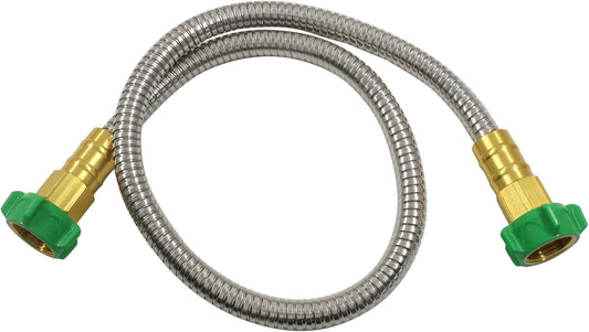 3ft Leakproof Flexible Leader Hose, 304 Stainless Steel