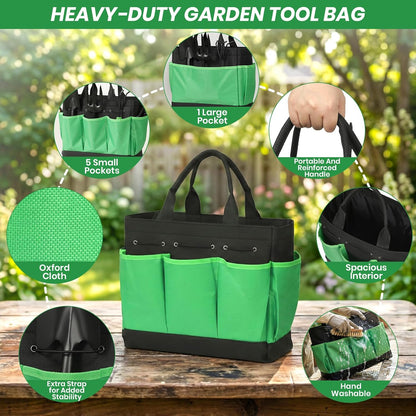 11-Piece Garden Tools Set Heavy Duty with Ergonomic Handles