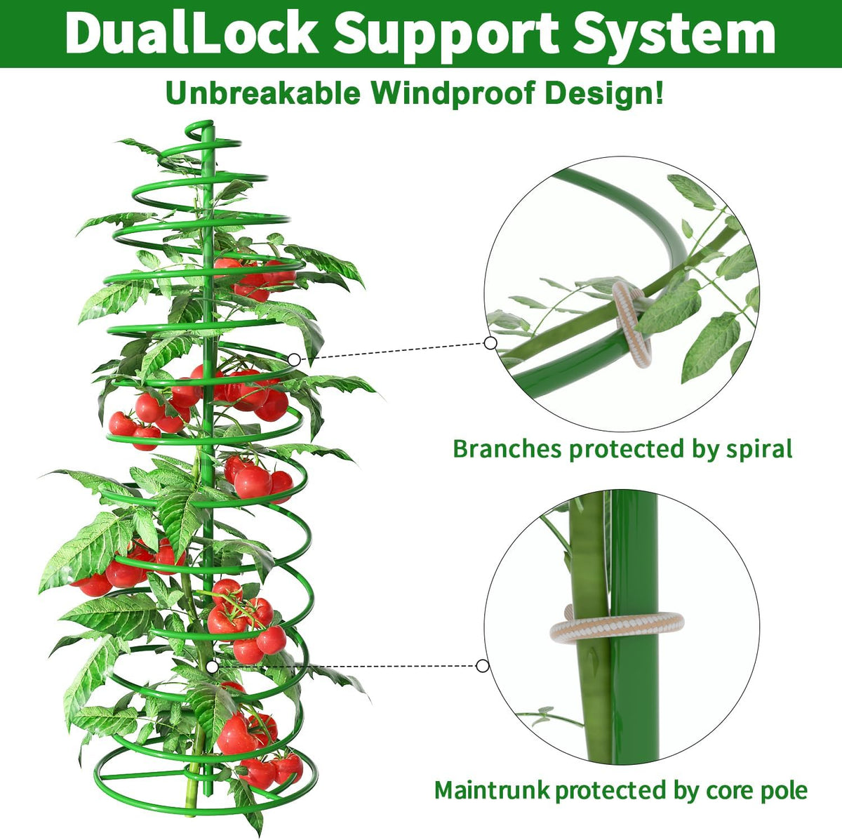 12 Pack Peony Cage Plant Support Stakes 10" W x 16" H Heavy Duty Ring Metal Garden Support Structures Plant Cage with Ties for Indoor Flower Outdoor Tomato Hydrangea Monstera
