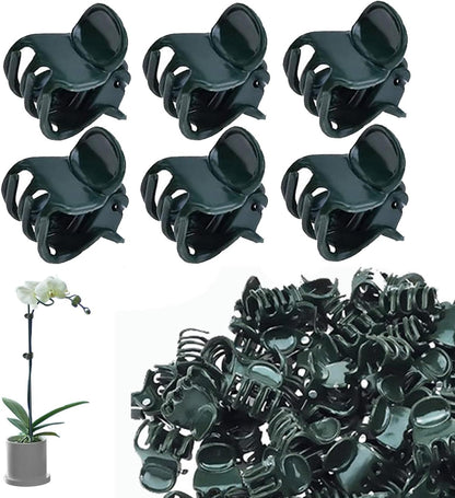 Plants Orchid Support Clips Plant Clips Orchid Clips Flower Vine Clips for Supporting Stems Vines Stalks Climbing Plant Grow Upright 30PCS Tiny Size
