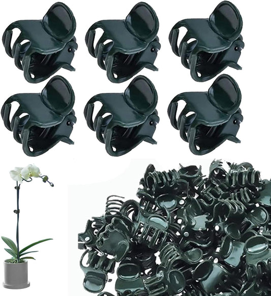 Plants Orchid Support Clips Plant Clips Orchid Clips Flower Vine Clips for Supporting Stems Vines Stalks Climbing Plant Grow Upright 30PCS Tiny Size