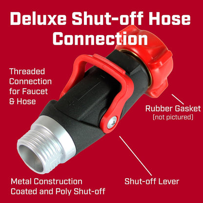 6-9479 Deluxe 1-Way Garden Hose Shut-Off Connector