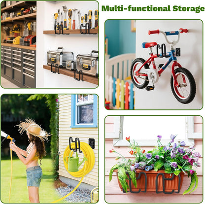 Garden Hose Holder Wall Mount Water Hose Holders for Outside