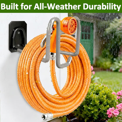 Garden Hose Holder Wall Mount Water Hose Holders for Outside