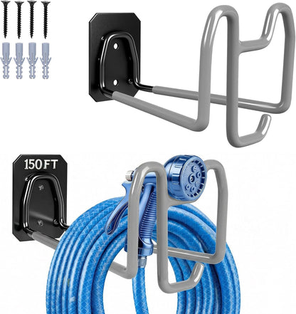 Garden Hose Holder Wall Mount Water Hose Holders for Outside