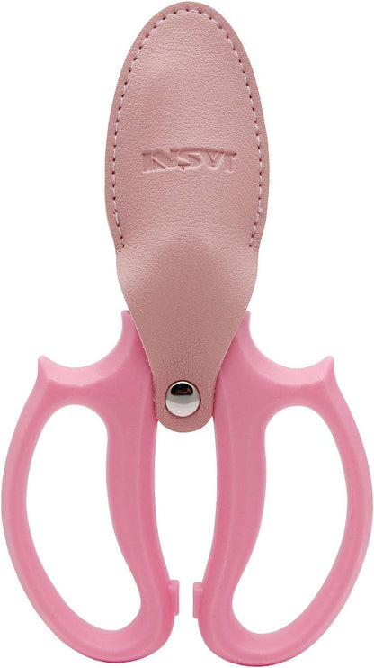 Garden Pruning Shears Scissors with Comfort Grip Handle, Premium Steel Professional Floral Scissors, Perfect for Arranging Flowers, Pruning, Trimming Plants, Gardening Tool (Purple)