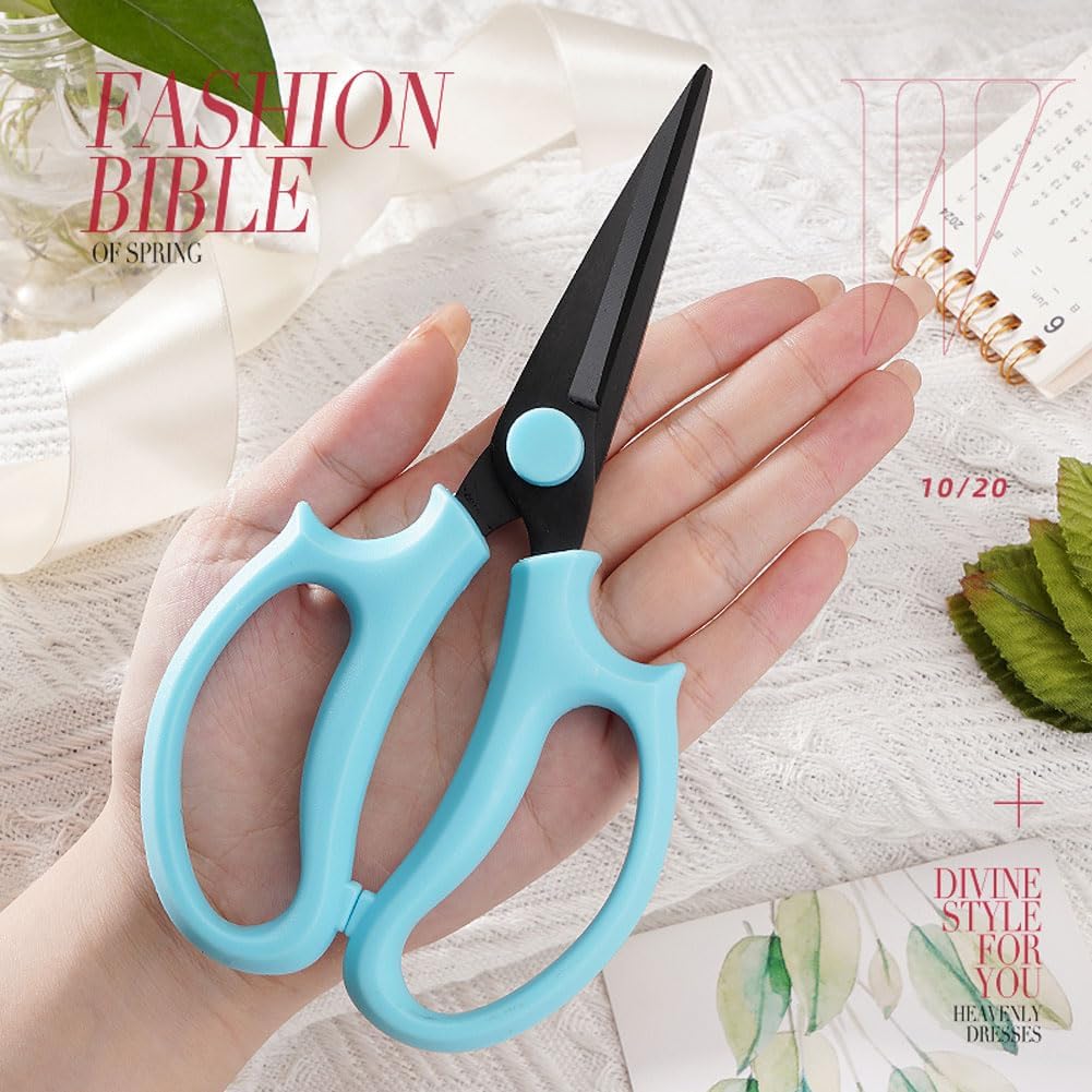 Garden Pruning Shears Scissors with Comfort Grip Handle, Premium Steel Professional Floral Scissors, Perfect for Arranging Flowers, Pruning, Trimming Plants, Gardening Tool (Purple)