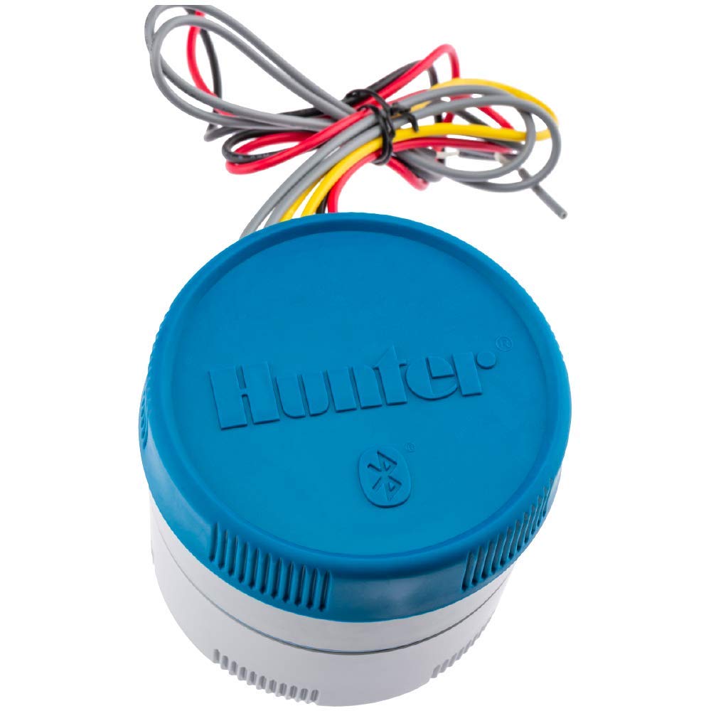 Hunter NODE-BT-100 Battery Sprinkler Timer, 1-Zone Controller with Solenoid