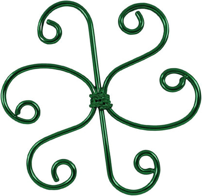 Plant Stem Support Set, 2025 New Reusable Plastic Climbing Plant Support Plant Trellis 3/6 Pcs, Upgrade Climbing Houseplant Support Stakes for Indoor Plants Stem Holder (3, Green)