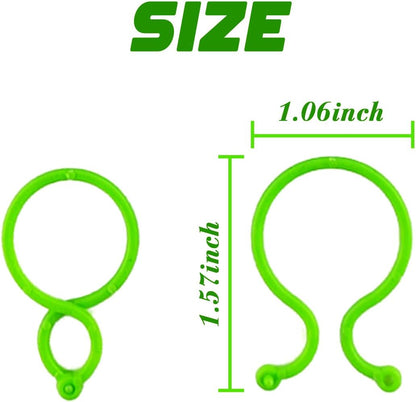 200PCS Tomato Clips for Support Plant Clips Garden Clips for Climbing Plants Tomato Plant Clips Plant Support Clips for Gardening for Securing Plants