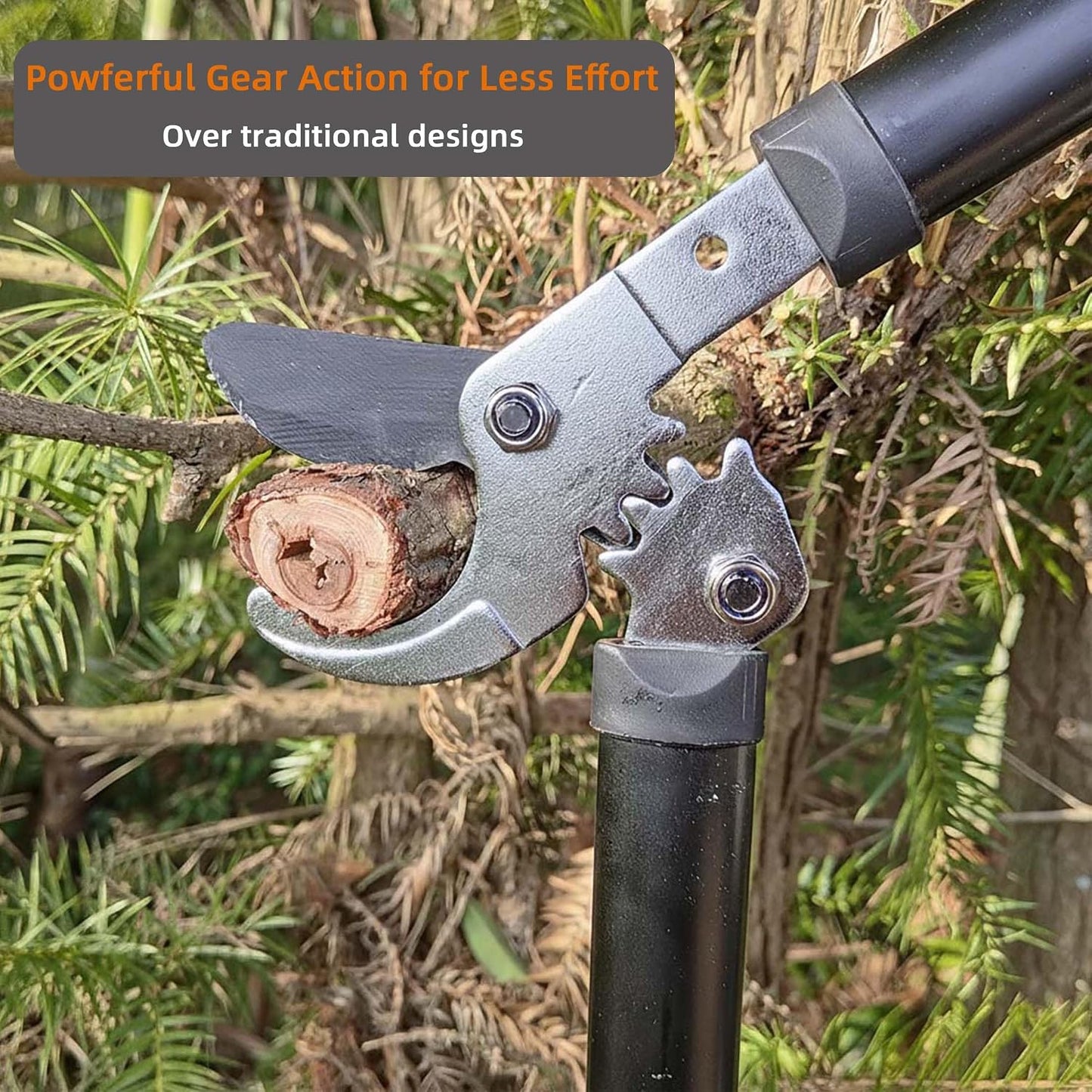 Loppers, Branch Cutter, Tree Trimmer with 1.3" Cut Clean Capacity