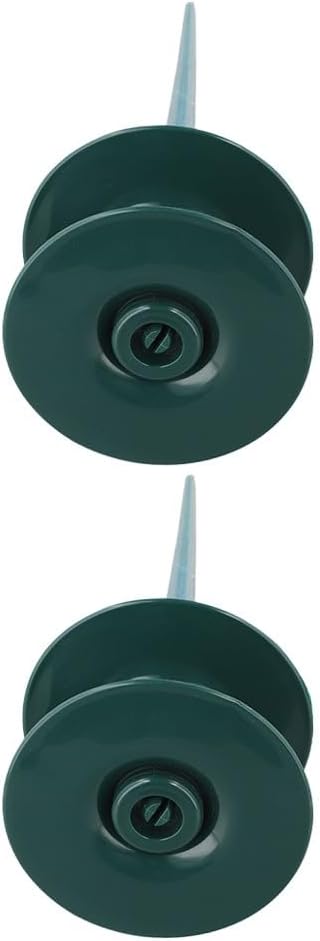 Smooth Garden Hose Roller Guide with Resin Wheel and Heavy-Duty Zinc Spike for Lawn, Flower Beds, and Shrubs