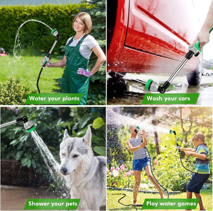 Heavy Duty Metal Watering Wand, Sprayer Nozzle for Garden Hose