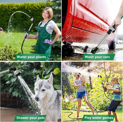 Heavy Duty Metal Watering Wand, Sprayer Nozzle for Garden Hose