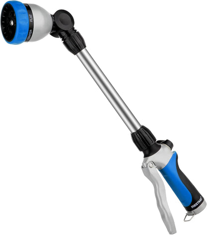 Heavy Duty Metal Watering Wand, Sprayer Nozzle for Garden Hose