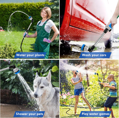 Heavy Duty Metal Watering Wand, Sprayer Nozzle for Garden Hose