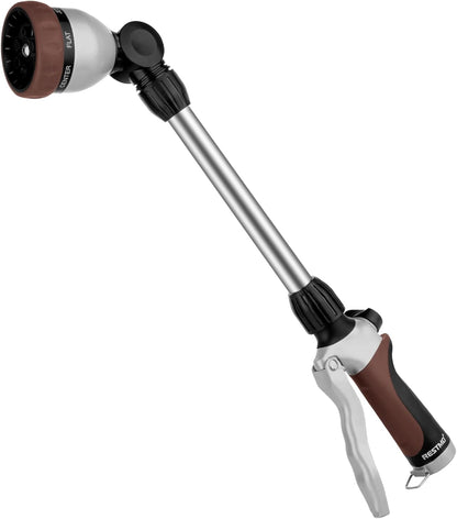Heavy Duty Metal Watering Wand, Sprayer Nozzle for Garden Hose