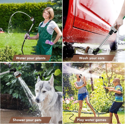 Heavy Duty Metal Watering Wand, Sprayer Nozzle for Garden Hose