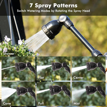 Heavy Duty Metal Watering Wand, Sprayer Nozzle for Garden Hose