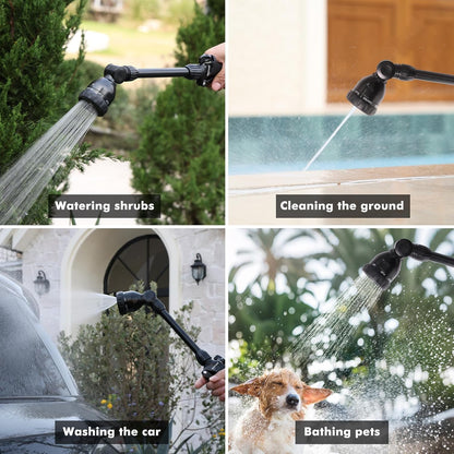 Heavy Duty Metal Watering Wand, Sprayer Nozzle for Garden Hose