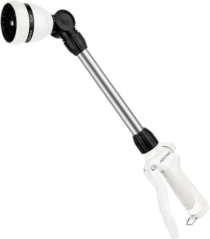 Heavy Duty Metal Watering Wand, Sprayer Nozzle for Garden Hose