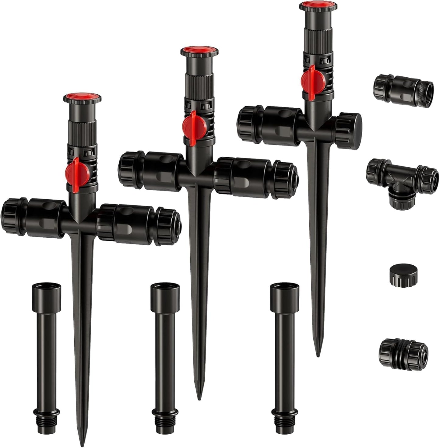 Flexible Sprinkler System, Above Ground DIY Irrigation Kit