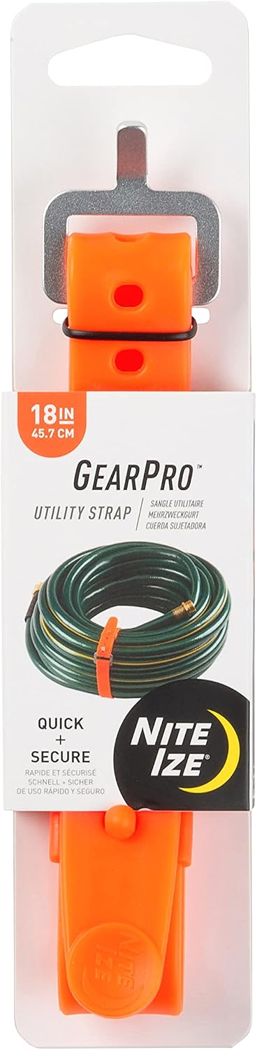 GearPro Utility Strap, 80 lb. Load Limit, 24 inch, Black
