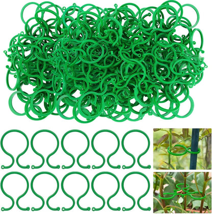 100 Pcs Plant Clips for Climbing Plants Garden Clips Plant Support Clips for Tomato Gardening Clips Vegetable Clips for Support for Securing Plants
