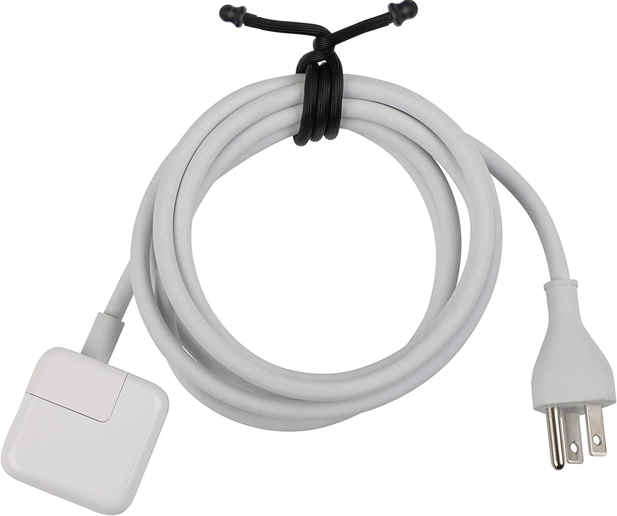 5Pcs 18in Silicone Cable Tie, Steel-Cord Twist Ties, Organizer