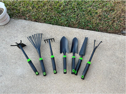 7-Piece Aluminum Alloy Gardening Tool Set