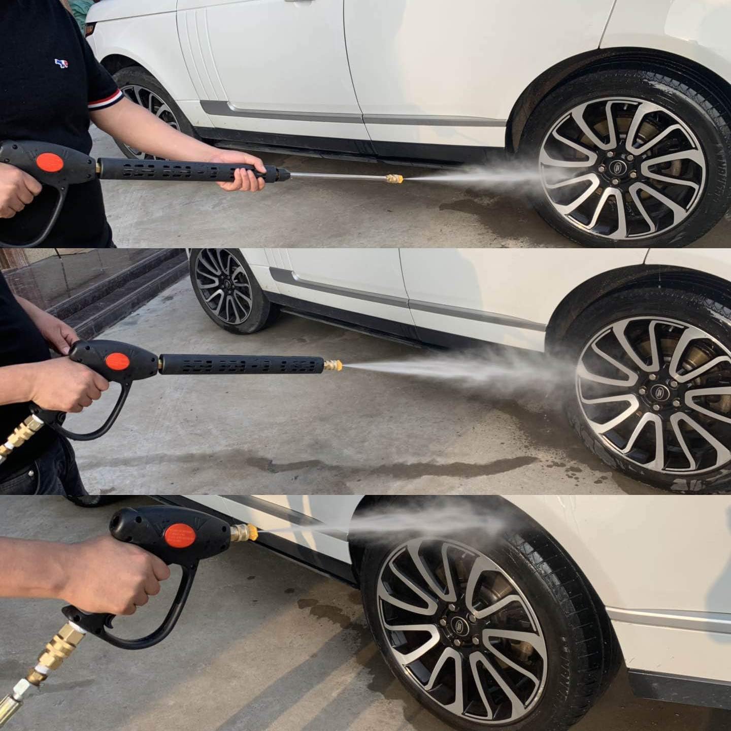 Replacement Pressure Washer Gun with Extension Wand, M22 Fitting