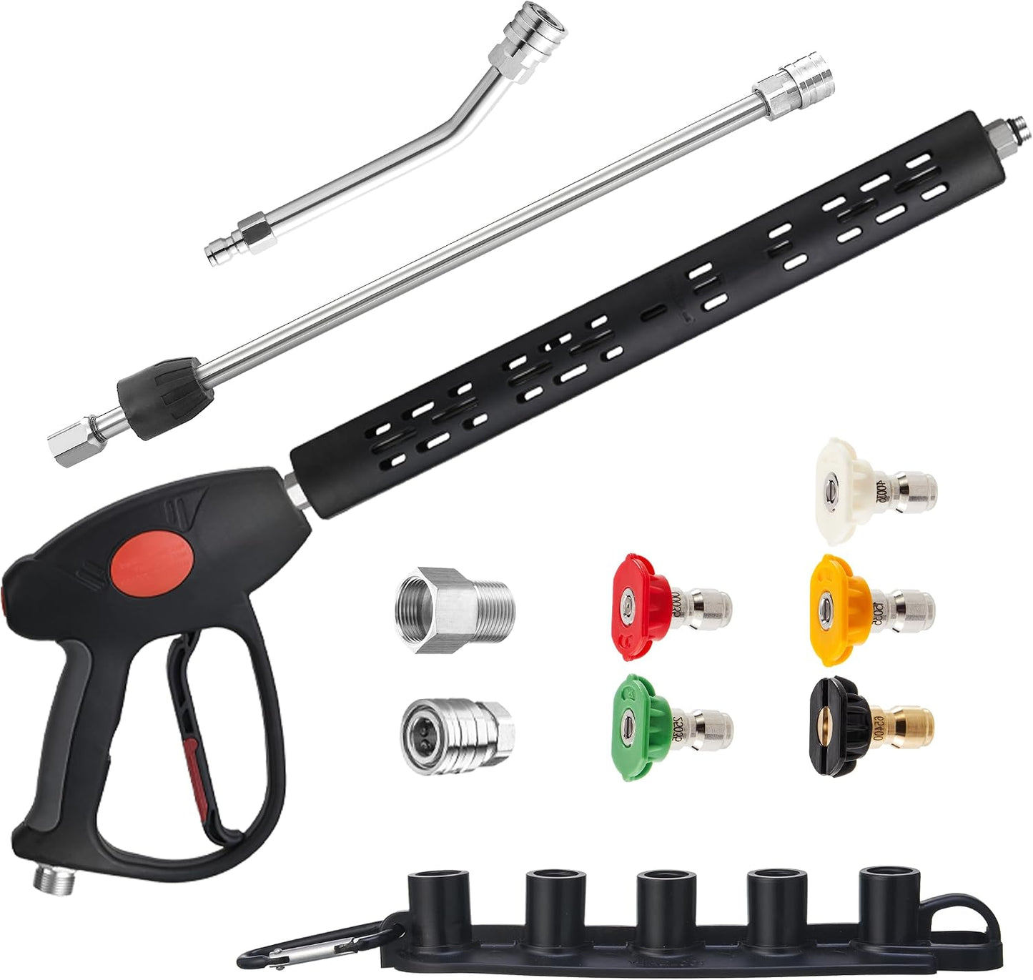 Replacement Pressure Washer Gun with Extension Wand, M22 Fitting